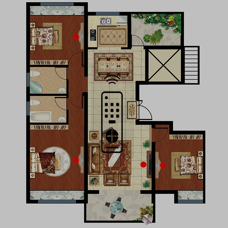 

HDMI Wireless Transmission Extender Transmitter Receiver Video Converter 200M Wireless Wifi HDMI Sender (US Plug)