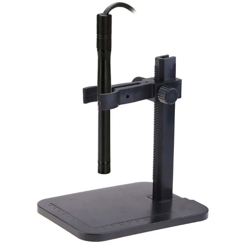 aluminum adjustable microscope stand portable up and down manual focus digital usb electronic microscope holder stand free global shipping