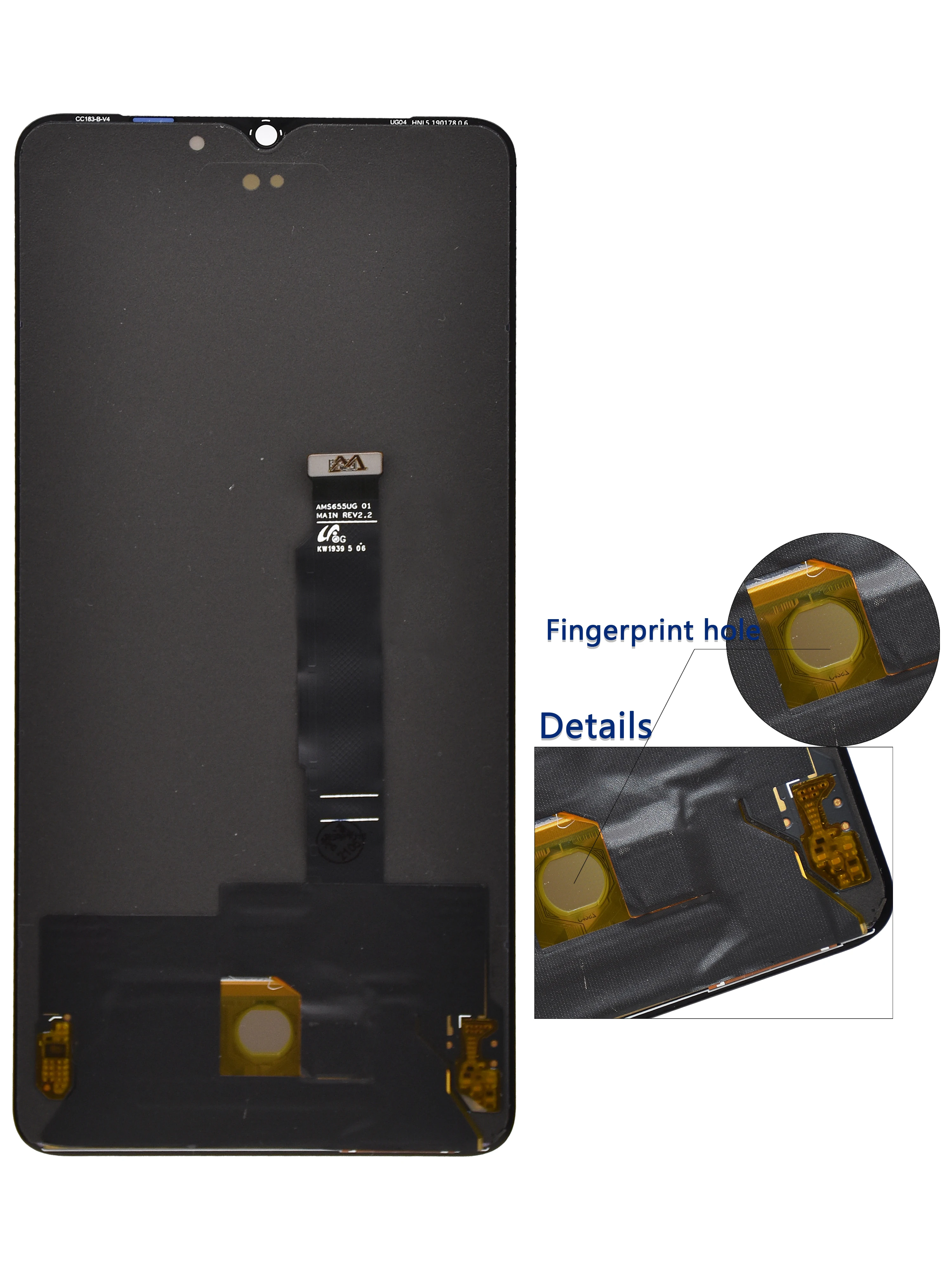 

Original AMOELD 6.55" inch Display For OnePlus 7T LCD Display Touch Screen Digitizer Assembly Replacement For OnePlus7T LCD