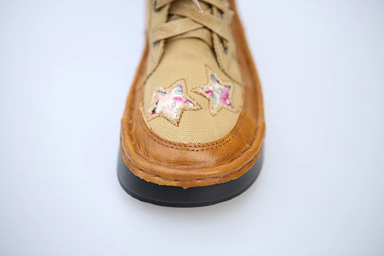 Женские ботинки Careaymade из натуральной кожи в стиле ретро повседневные мартинсы