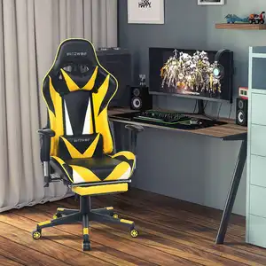 Blitzwolf wcg gaming chair ergonomic design 180°reclining adjustable armchair desk chair widen backrest home office chair gamer 1 Item image