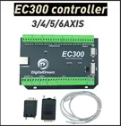 Новый EC300 3456 оси USB motion контроллер Ethernet CNC Mach3 300 кГц motion контрольная карта для фрезерного станка