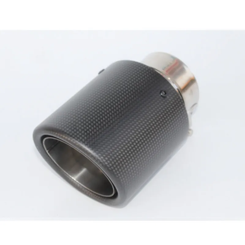 Наконечник глушителя выхлопной трубы из нержавеющей стали и углеродного