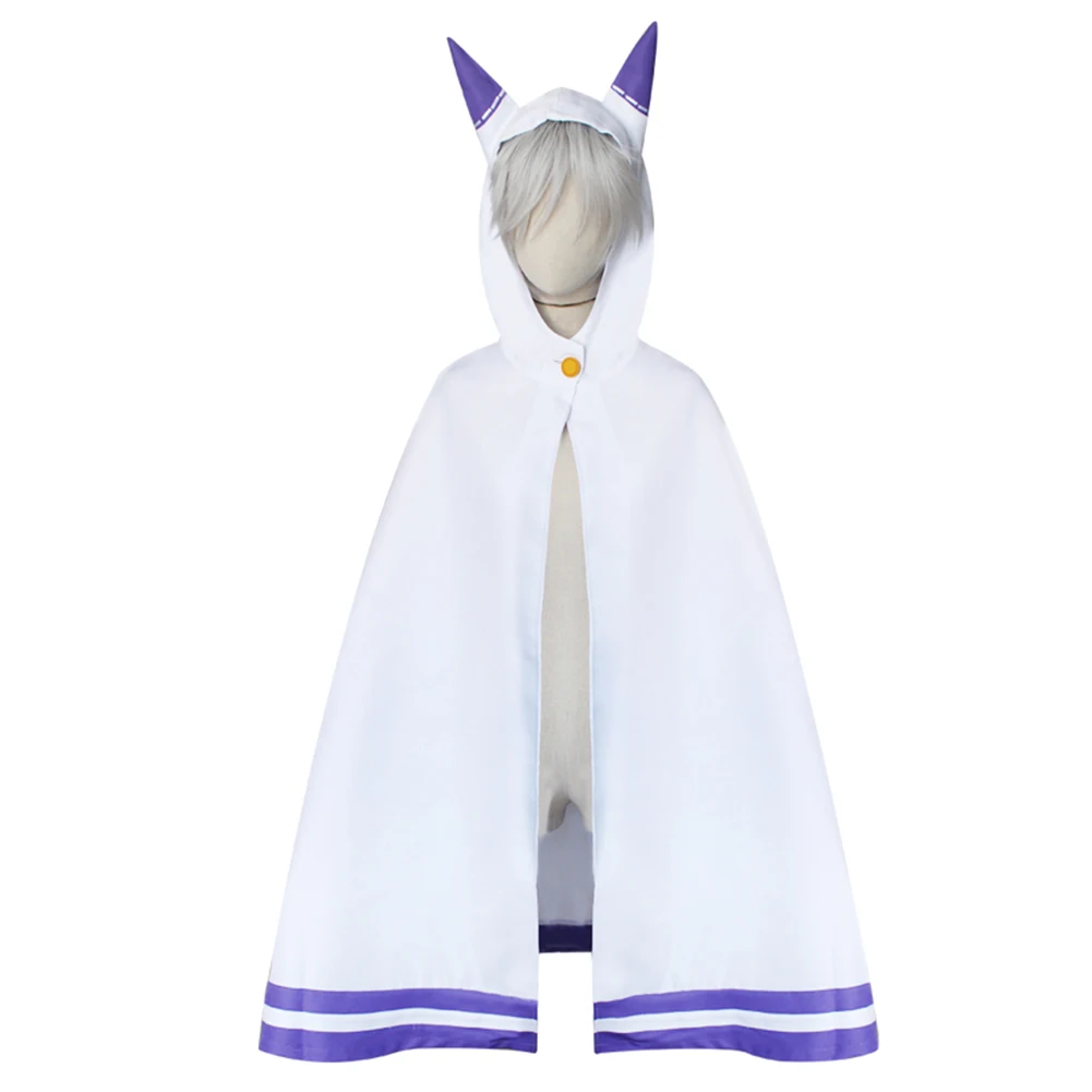 Аниме Re: Zero Kara Hajimeru Isekai Seikatsu Emilia Косплей кошка плащ с ушами накидка Хэллоуин