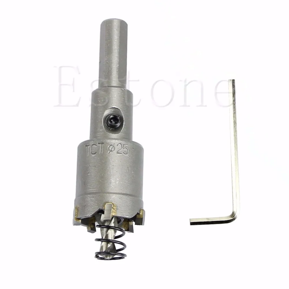 TCT 25 мм твердосплавный наконечник Сверла Набор отверстий из нержавеющей стали