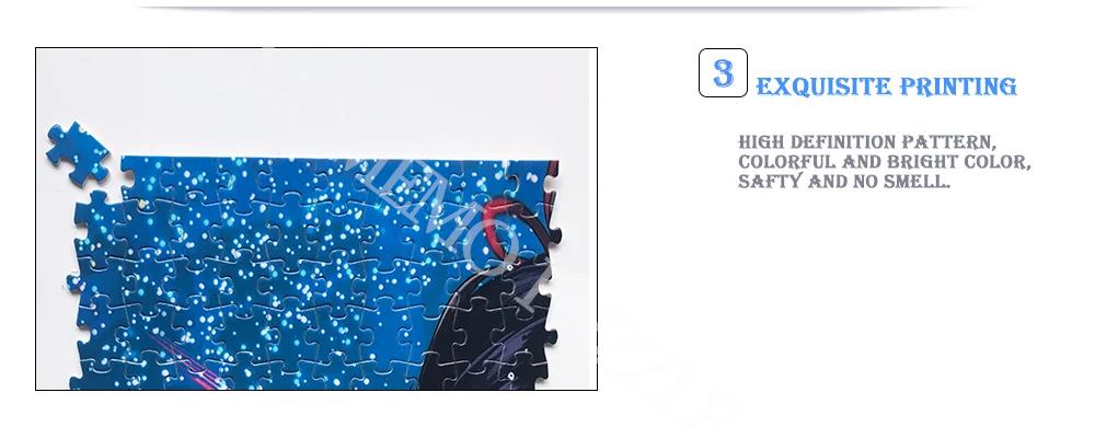 Деревянные головоломки игры 300 500 1000 штук головоломки для взрослых узор «Кот-счастливчик» головоломки игрушки DIY сборка ребенок Образование игрушка