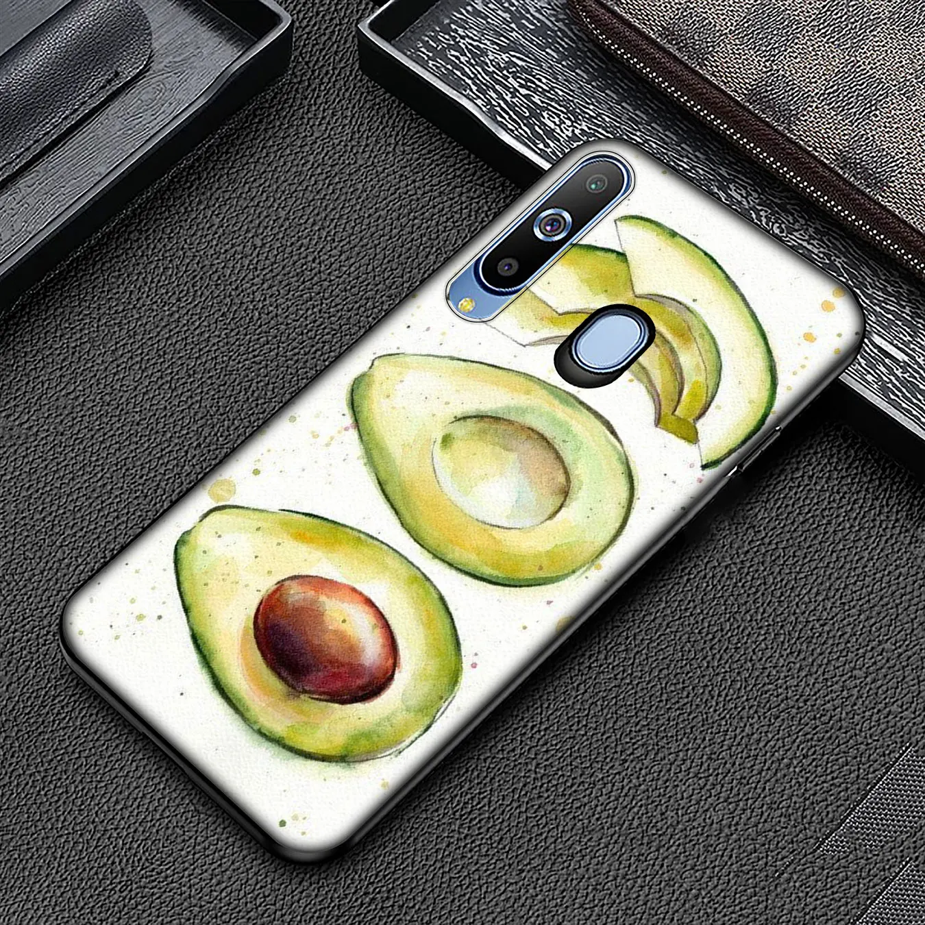 Забавный мягкий чехол для телефона Tumblr авокадо Samsung Galaxy A51 A71 A81 A91 A41 A21 A11 A01 A2 Core J8 J7