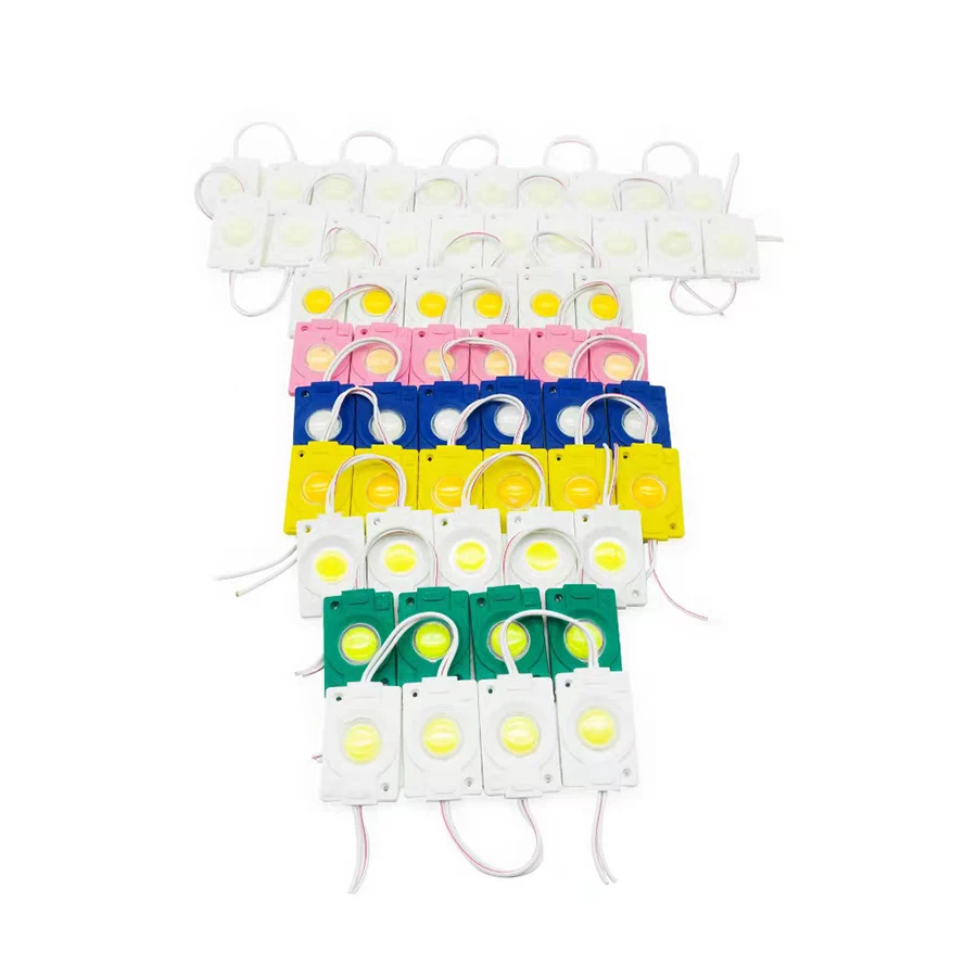 

200 шт./партия, водонепроницаемые светодиодные модули COB, 2,5 Вт, 12 В, 24 В постоянного тока