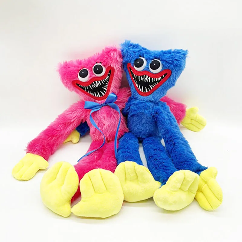 

40cm Huggy Wuggy Stuffed Plush Toy Poppy Playtime Game Horror Doll Scary Soft Peluche Toys For Children Boys Birthday Gift