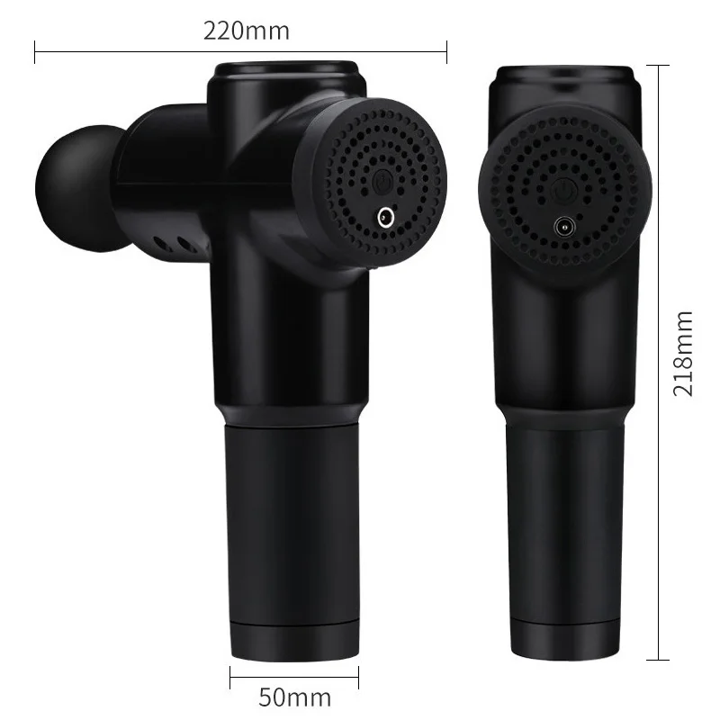 

7 Head 8000r/min Fitness Massage Gun Deep Muscle Massager Body Neck Massage Exercising Slimming Muscle Pain Relief Relaxation