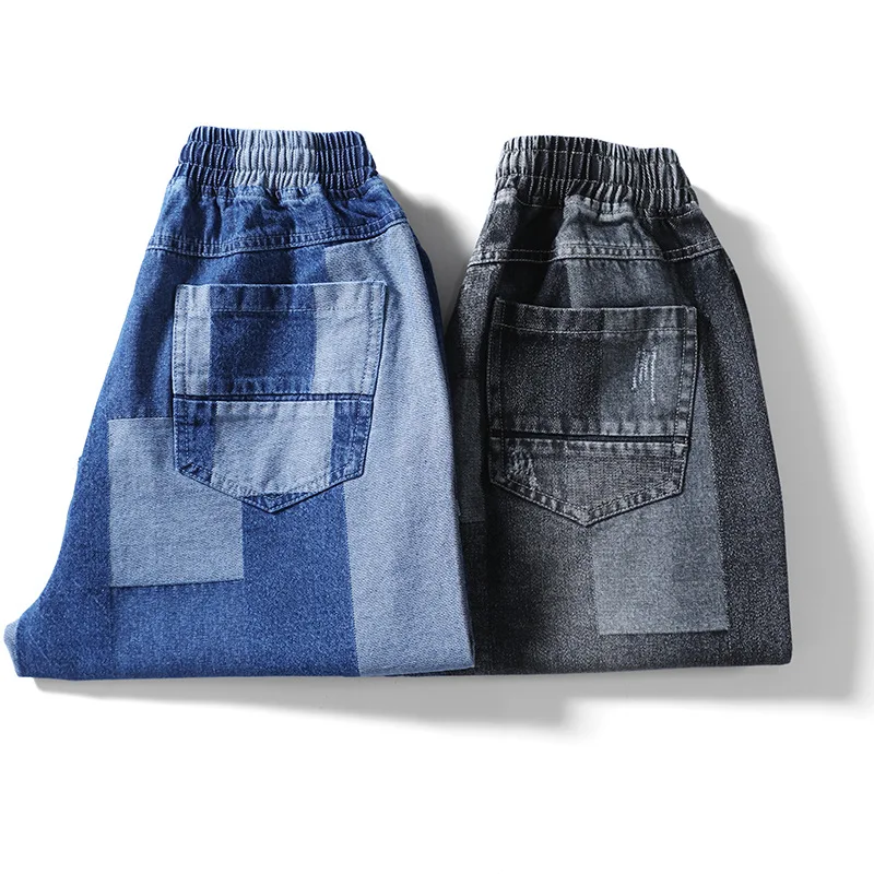 

The new summer shorts outside a man wear handsome youth loose 5 of pants popular logo tooling jeans male