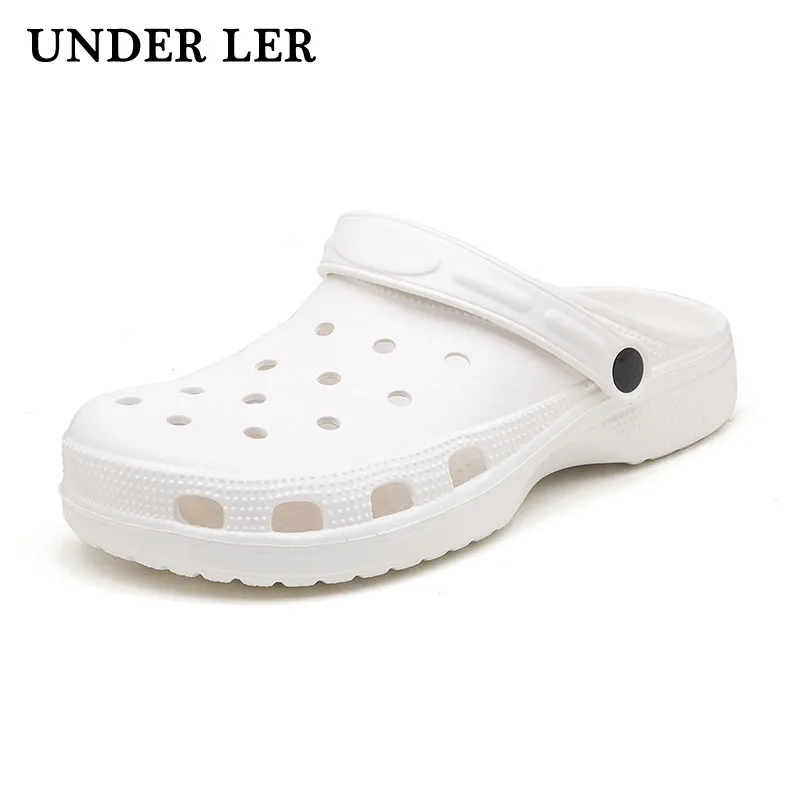 

2021 New EVA Clogs Men's Shoes Women's Shoes Slippers Shoes Sandals Shoes Non-Slip Flat Beach Shoes Flip Flops Zapatillas Mujer