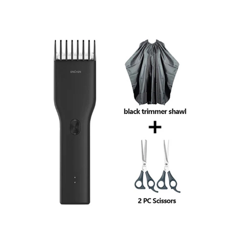 

RU Stock ENCHEN Boost USB Electric Hair Clippers Trimmers For Men Adults Kid Cordless Rechargeable Hair Cutter Machine
