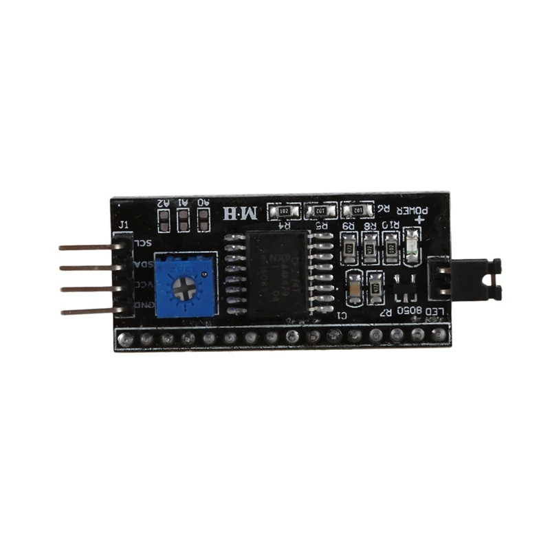 

Плата интерфейса IIC I2C TWI SPI, модуль PCF8574T для Arduino 1602 LCD 2004 светодиодный
