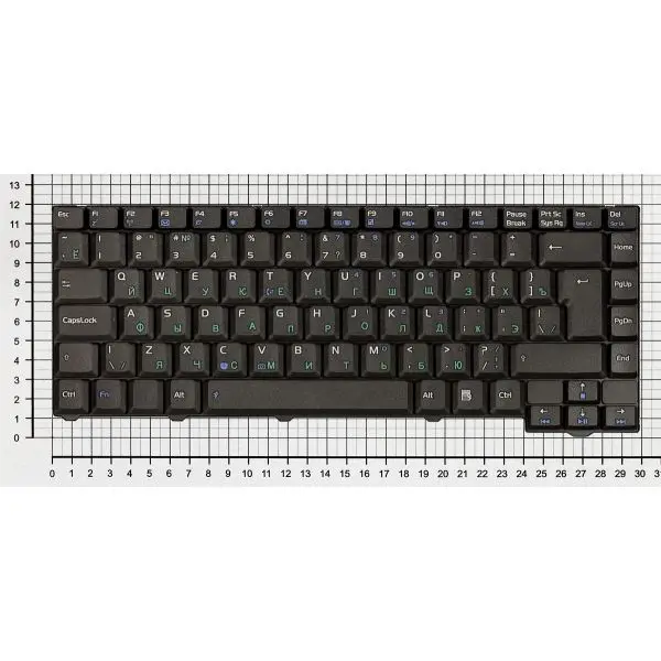 Клавиатура для ноутбука Asus F2 F3 Z53 черная 24pin|Клавиатуры замены| |
