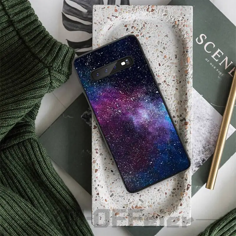 

space for galaxy universe case coque fundas etui for samsung galaxy A10 A20 A30S A40 A50 A51 A70 A71 note 8 9 10 cases cover