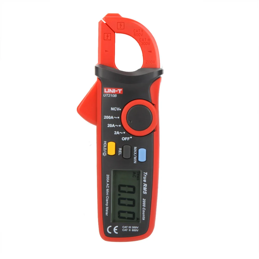UT210B UT210D UT210E Токоизмерительные клещи амперометрический истинный RMS AC мини