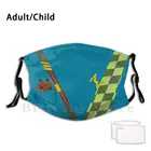 Маска для взрослых и детей Jou Tazuna многоразовая фильтрующая маска Pm2.5 Yttd ваш оборот от Die Kimi Ga Shine Jou Tazuna Joe Tazuna Yttd