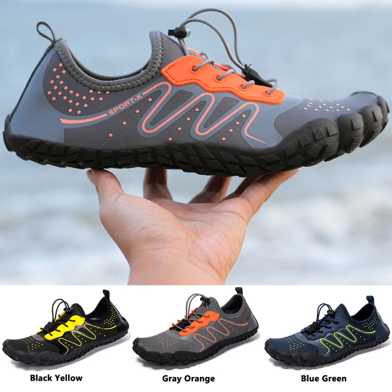 Outdoor Men And Women Beach Summer Water Shoes Comfortable And Quick-drying Soft Lightweight Non-slip Breathable Hiking Sneakers