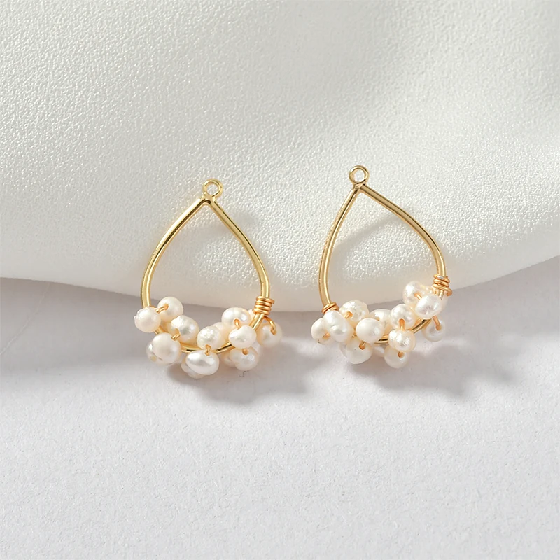 На заказ натуральный пресноводный жемчуг турмалин аметист флюорит подвеска