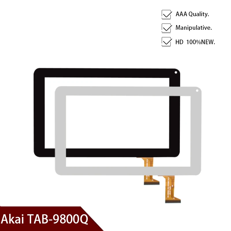 Akai-panel de pantalla táctil para tableta de 9 