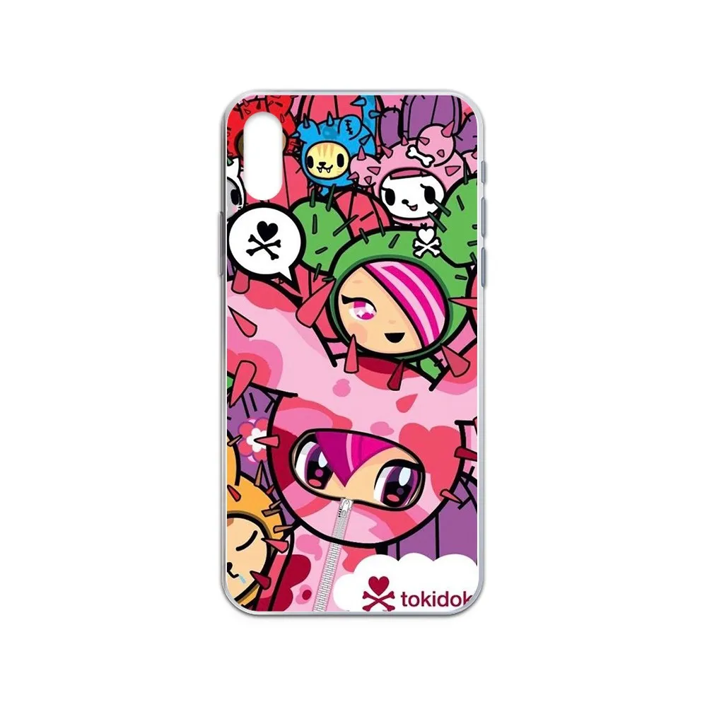 Японский Kawaii tokidoki 3D Etui hoesjes Прозрачный чехол для телефона iphone 4 4S 5 5C 5S 6 6S PLUS 7 8 X XR XS 11