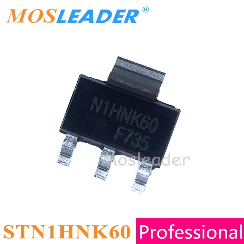 Mosleader STN1NK60Z STN1HNK60 SOT223 100 шт. 1000 STN1NK60 N-Channel сделано в Китае высокое качество |