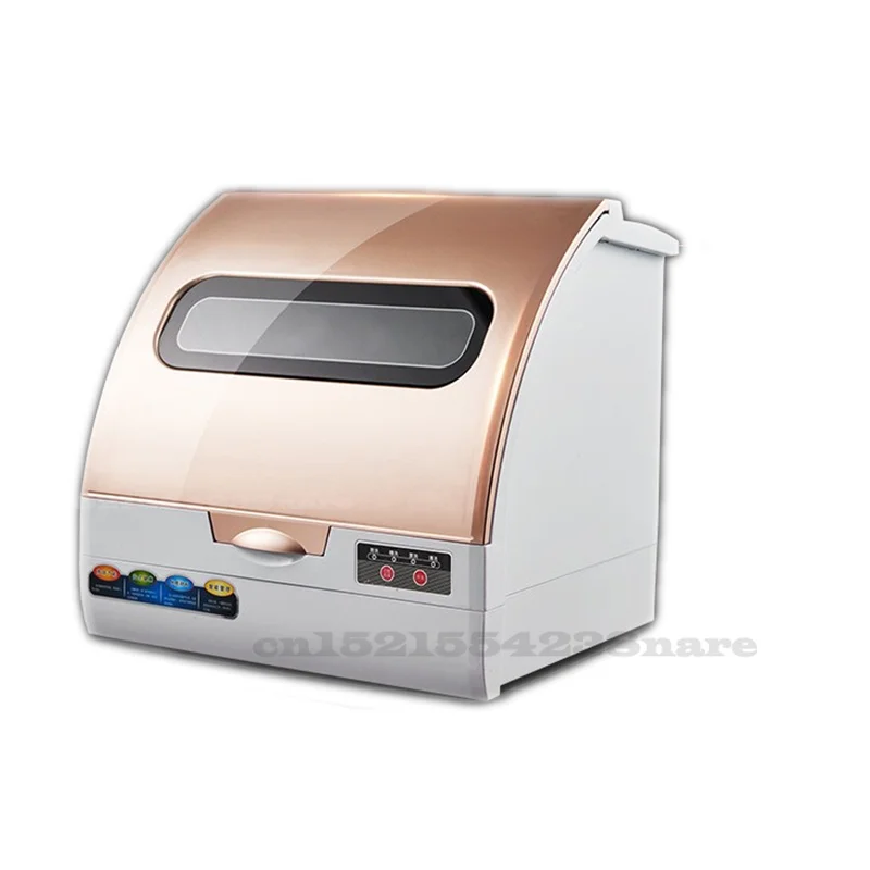 

Intelligent Full-automatic Dishwasher Domestic Desk Type Installation free mini air drying intelligent dishwasher 40-50min 5L