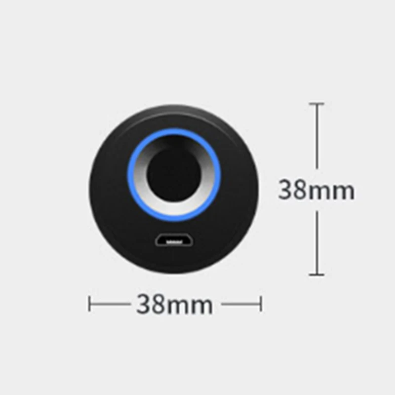 Умный Замок для отпечатков пальцев деревянный дверной замок охранная