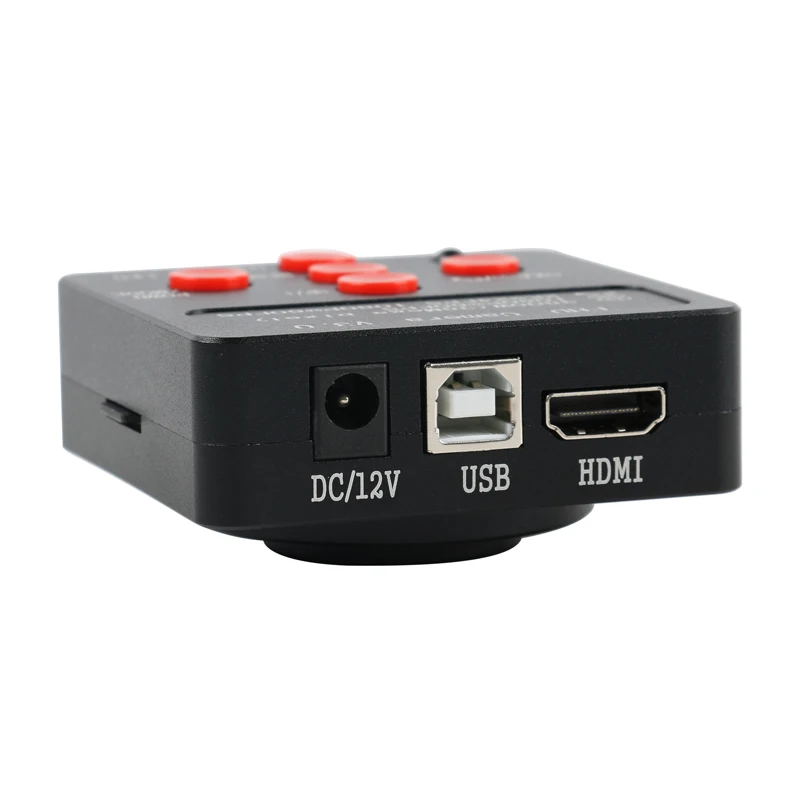 Экран FHD с 38MP 720P 1080 2K USB HDMI Цифровой промышленная видео микроскоп Камера С образное крепление для объектива