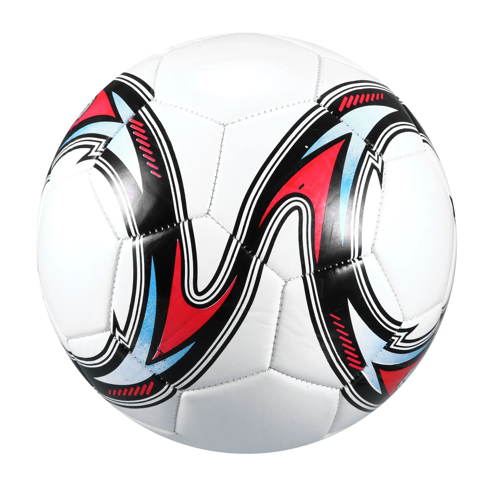 

Football With Ball Needle And Net Pocket Outdoor Football Field Training Sports Size 5 PU Football Soccer Ball Elastic Training