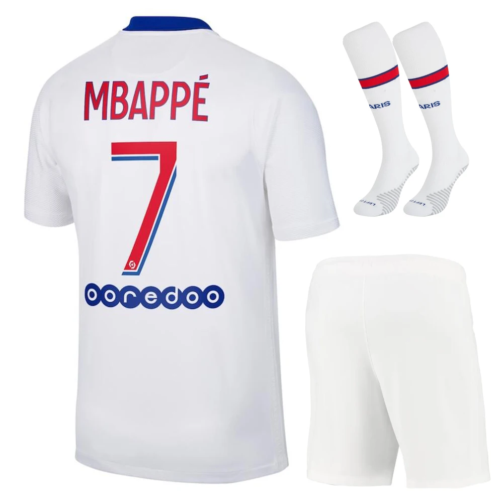 

20 21 Psg kit soccer jersey men+kids MBAPPE 2021 Paris NEYMAR JR ICARDI VERRATTI KIMPEMBE Custom Football Jersey