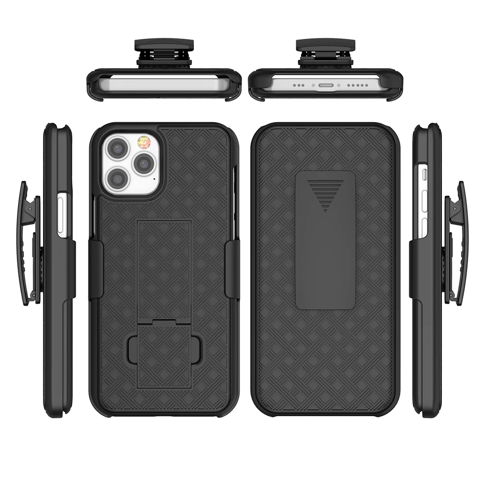 

Running Sport Holster Back Case Kickstand Swivel Belt Clip Cover Holder for iPhone 12 Pro iphone12Pro Armband Wrist Holder Case