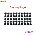 Эпоксидная смола 14 мм, Хрустальная наклейка с логотипом для KDVVDI, флип-наклейка для дистанционного автомобильного ключа, фотонаклейка (силикагель) для KIA, Hyundai, Toyota, Renault