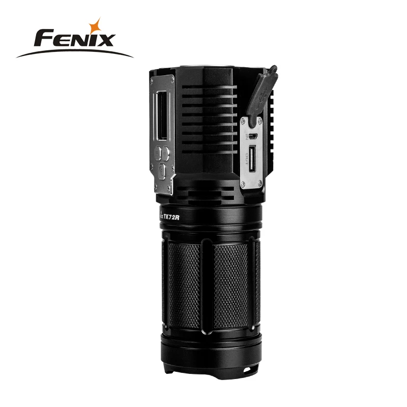 Fenix TK72R 9000 люмен 3x CREE XHP70 светодиодный цифровой O дисплей перезаряжаемый прожектор