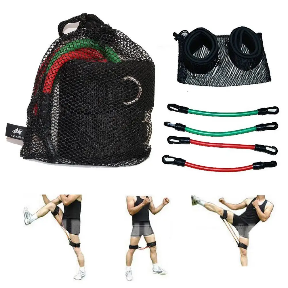 7 шт./компл. канат для перетягивания Фитнес упражнения Эспандеры Crossfit латекс