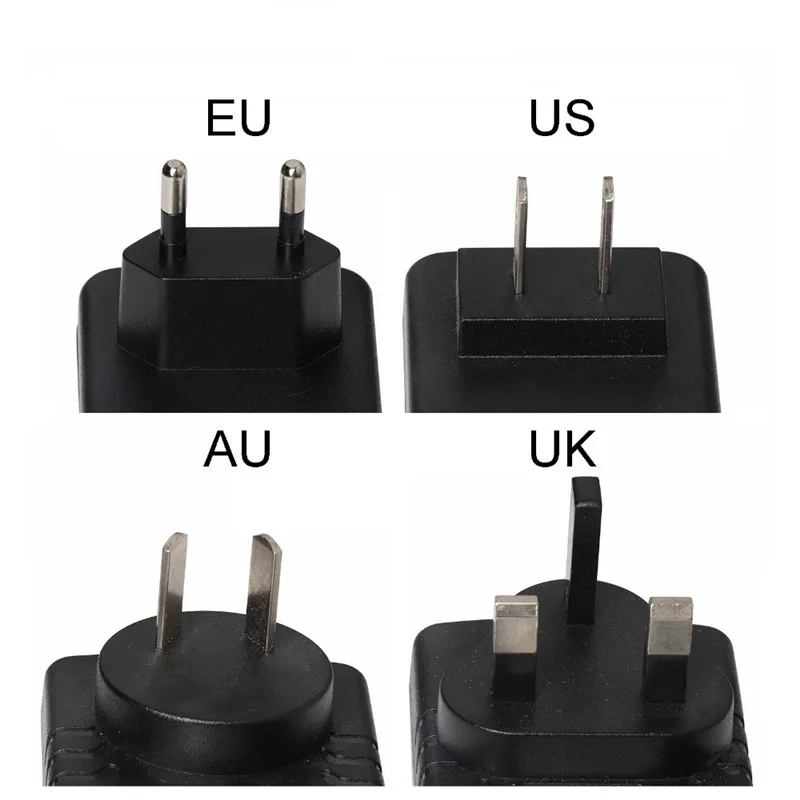 Адаптер питания 12 В 2 А от переменного тока до постоянного штекер 1 мм X 5 настенный