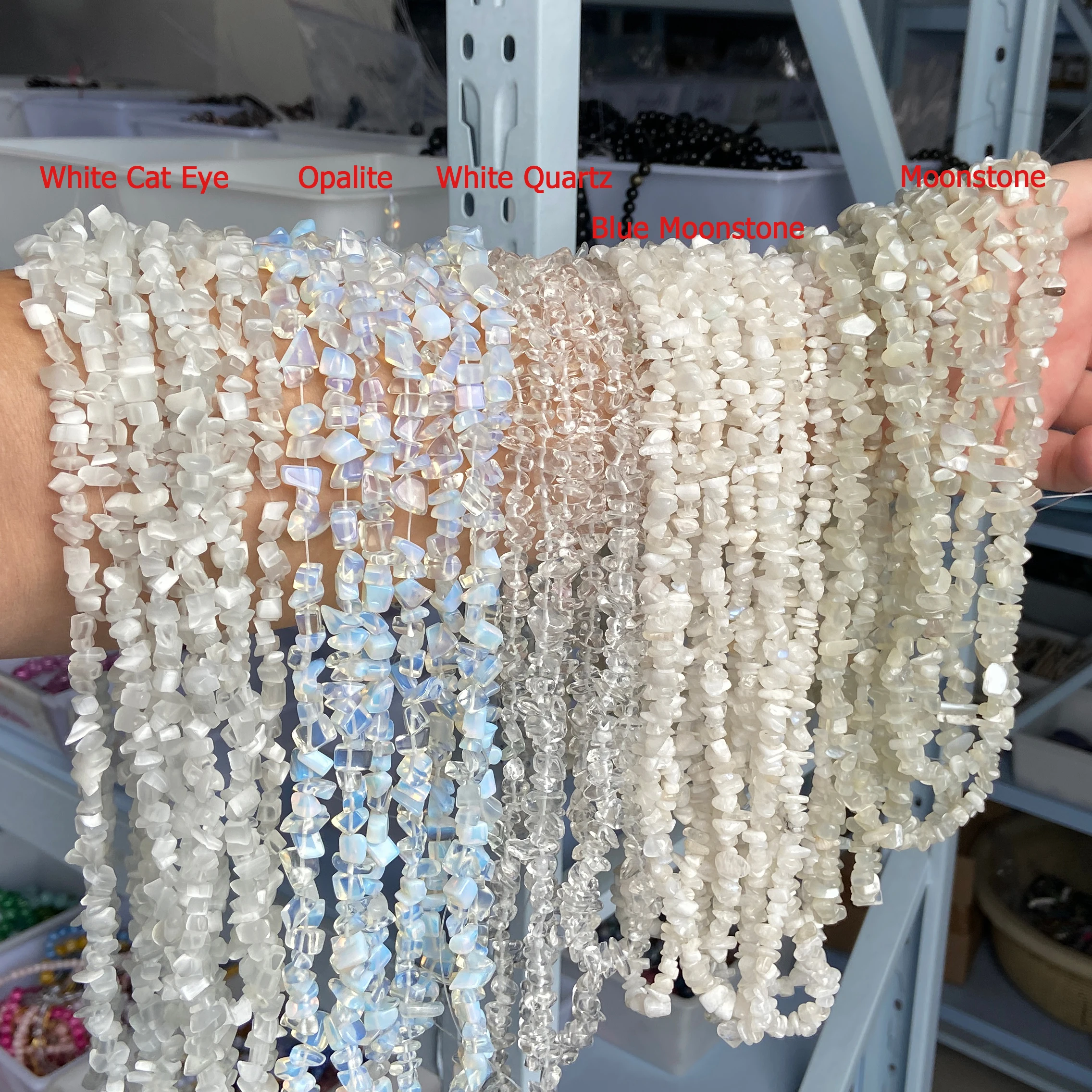 5 8 мм натуральный лунный камень синего цвета бусины белые солнцезащитные очки