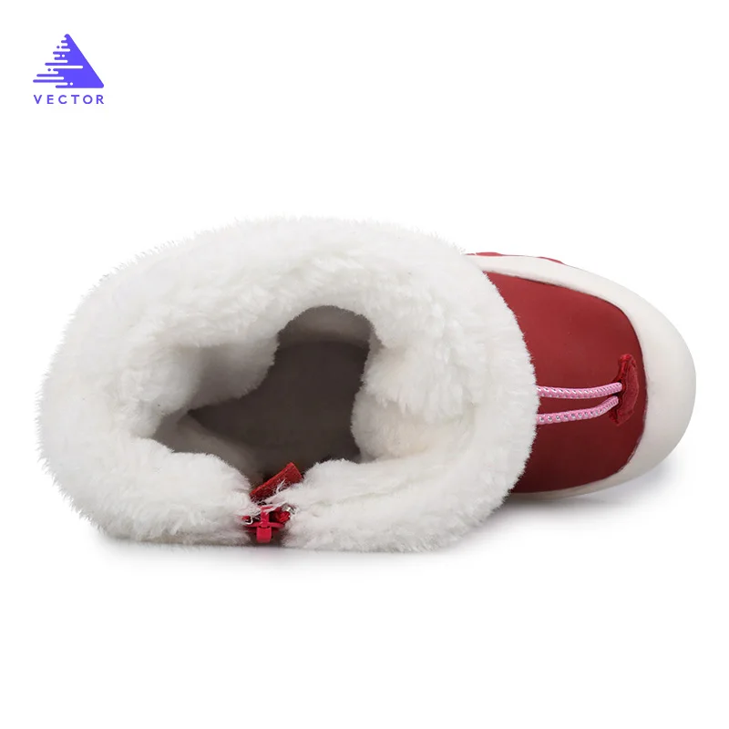 Детские зимние ботинки кроссовки на платформе толстые плюшевые