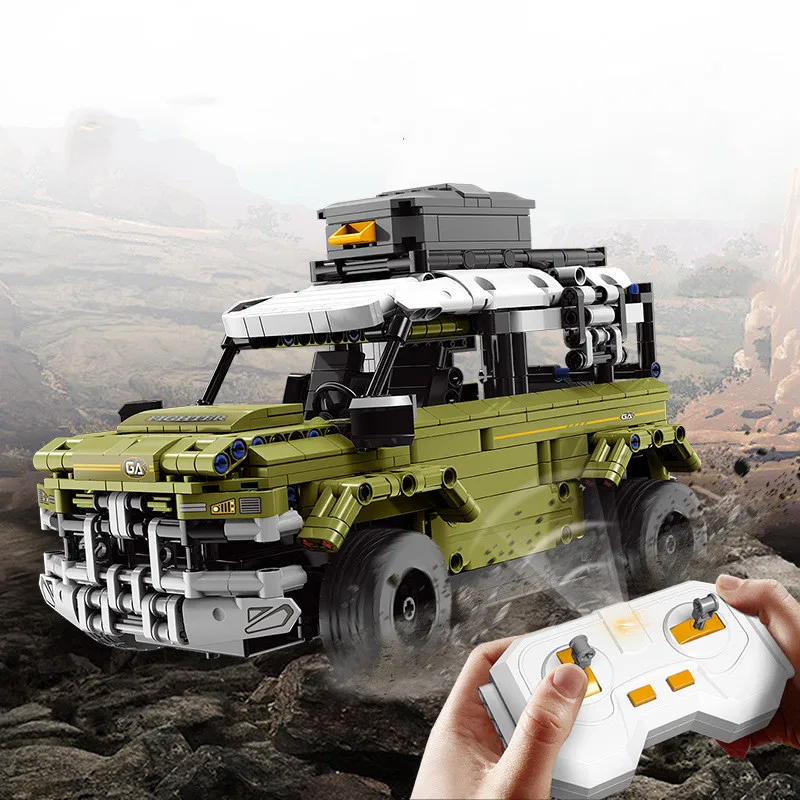 956 шт XingBao 2,4G RC Guardian Technic Внедорожник Land Car Rover строительные блоки Defender игрушки для детей рождественские подарки