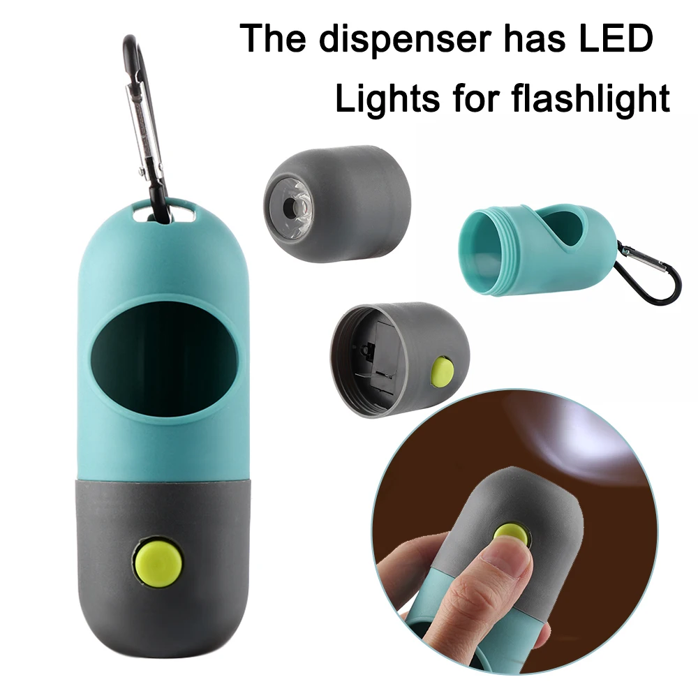 Разлагаемые пакеты для выгула собак портативный дозатор мусора уличные