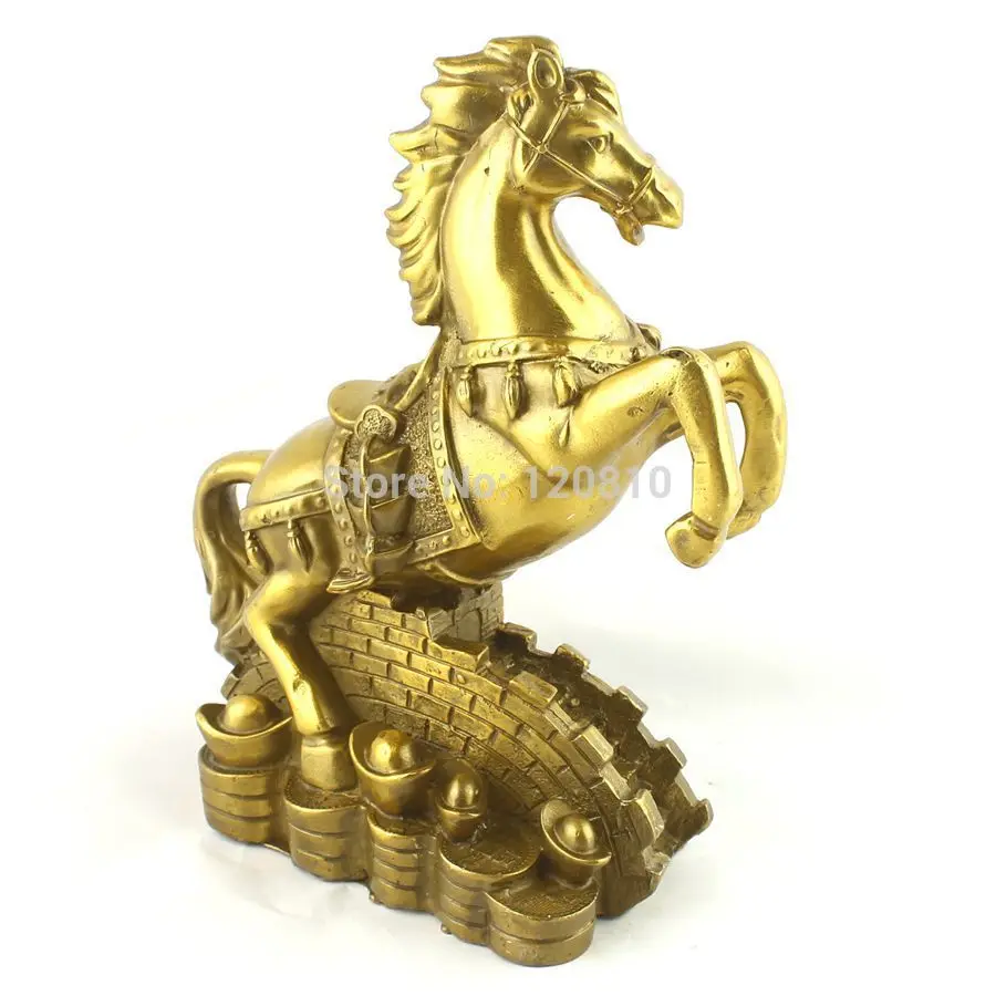 Медная великая настенная декоративная статуя мадаочгун деньги мА фэн шуй|Статуи