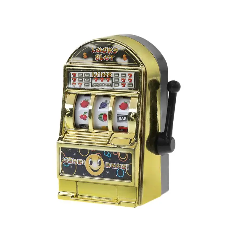 1pc Lucky Jackpot Mini Fruit Slot Machine Fun Birthday Gift Kids Educational Toy Q84C | Спорт и развлечения