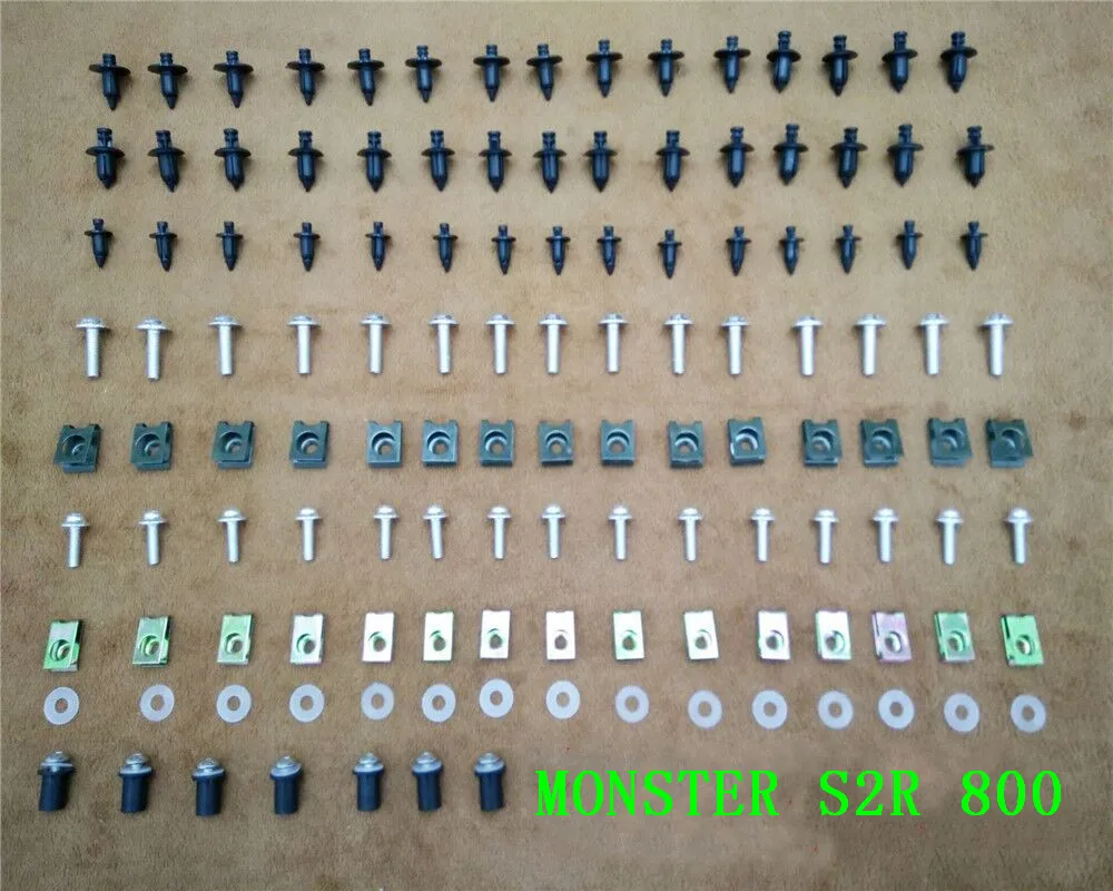 

Fairing Bodywork Kit Bolts Screws For Fit For DUCATI MONSTER S2R 800 2005-2007