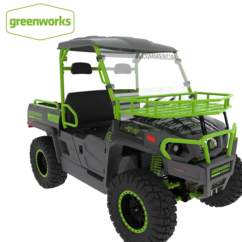 Greenworks Новая Универсальная адаптация к местности многофункциональное внедорожное транспортное средство 82 в с литиевой батареей вспомогательное транспортное средство транспортный автомобиль