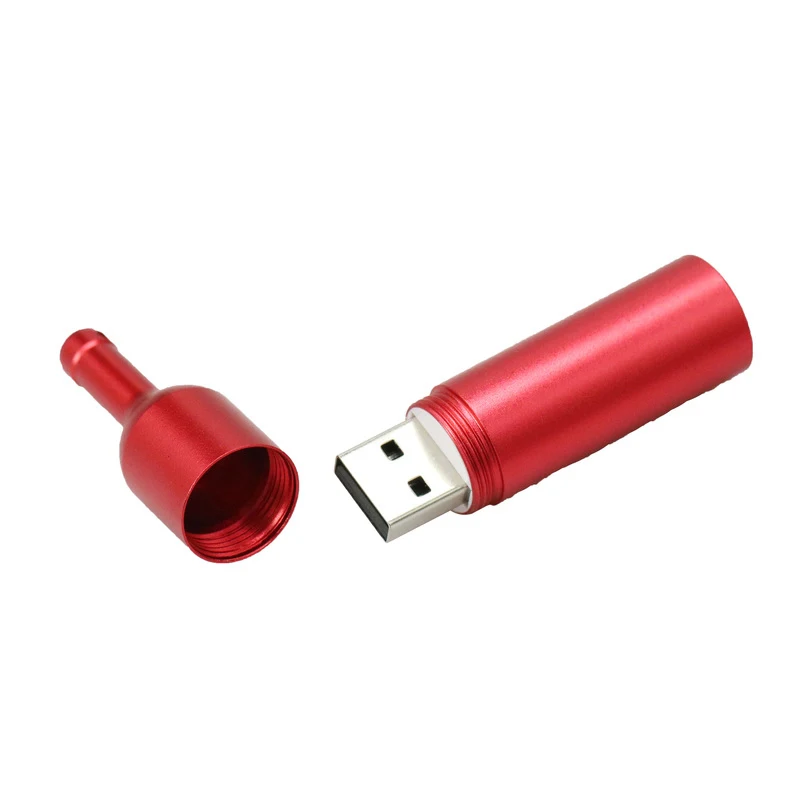 Топ бутылки вина металла флэш накопитель Usb брелок карта памяти Флеш