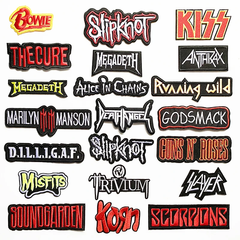 Футболка в стиле рок музыки гладить на нашивки ткань исправить украсить одежда