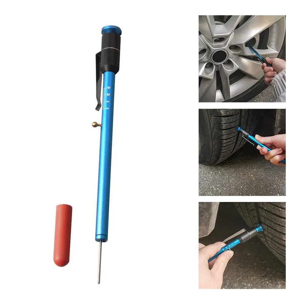 

Car Brake Pad Tester Vehicle Brake Block Thickness Gauge Measuring Tool Car Tread Depth Detection Pen Automotive Accessory