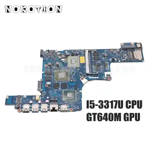 NOKOTION Q5LJ1 LA-8203P основная плата для ACER M5-581T материнская плата для ноутбука I5-3317U CPU DDR3 GT 640M Graphics