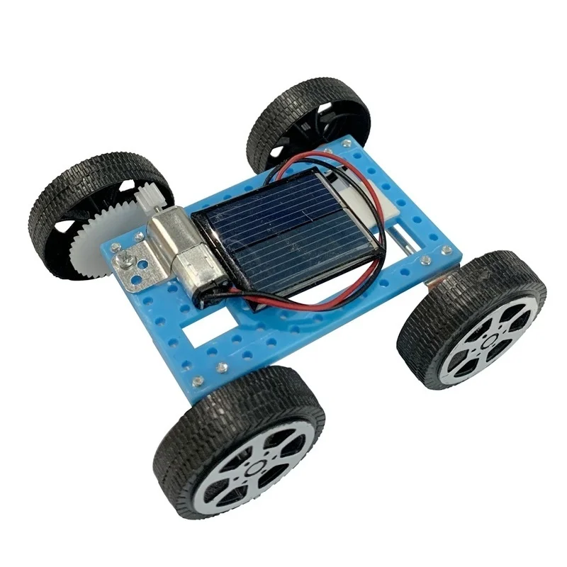 DIY Assembled Energy Solar Powered Toy Car Robot Kit Set Mini Science Experiment Toys For Children Educational | Игрушки и хобби